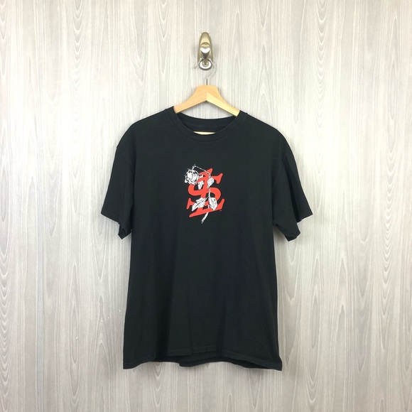 PacSun Other - Rae Sremmurd Floral Graphic Black Red Tee Shirt